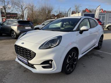 Voir le détail de l'offre de cette FORD Puma 1.0 EcoBoost 125ch mHEV ST-Line X 6cv de 2022 en vente à partir de 204.37 €  / mois
