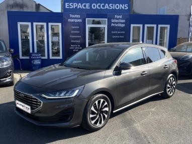 Voir le détail de l'offre de cette FORD Focus 1.0 Flexifuel mHEV 125ch Titanium X Business de 2022 en vente à partir de 211.4 €  / mois
