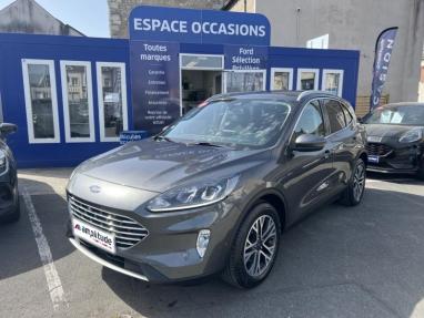 Voir le détail de l'offre de cette FORD Kuga 1.5 EcoBlue 120ch Titanium Powershift de 2020 en vente à partir de 244.6 €  / mois
