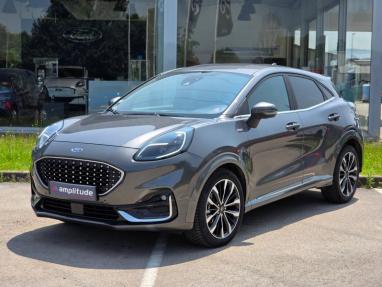 Voir le détail de l'offre de cette FORD Puma 1.0 EcoBoost 125ch mHEV ST-Line Vignale 6cv de 2021 en vente à partir de 203.95 €  / mois