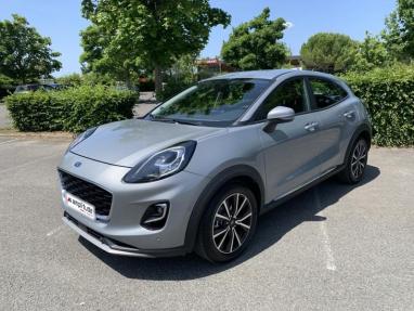 Voir le détail de l'offre de cette FORD Puma 1.0 Flexifuel 125ch S&S mHEV Titanium de 2023 en vente à partir de 198.1 €  / mois