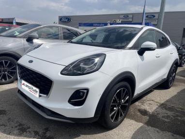 Voir le détail de l'offre de cette FORD Puma 1.0 Flexifuel 125 ch S&S mHEV Titanium de 2023 en vente à partir de 198.61 €  / mois