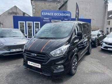 Voir le détail de l'offre de cette FORD Transit Custom Fg 320 L1H1 2.0 EcoBlue 170 S&S Cabine Approfondie Sport BVA6 de 2023 en vente à partir de 426.36 €  / mois