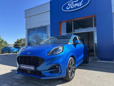 Voir le détail de l'offre de cette FORD Puma 1.0 Flexifuel 125ch S&S mHEV ST-Line de 2023 en vente à partir de 224.63 € / mois
