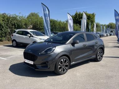 Voir le détail de l'offre de cette FORD Puma 1.0 Flexifuel 125ch S&S mHEV ST-Line Design 3 de 2022 en vente à partir de 195.09 €  / mois