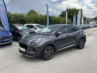 Voir le détail de l'offre de cette FORD Puma 1.0 Flexifuel 125ch S&S mHEV Titanium de 2022 en vente à partir de 193.99 €  / mois
