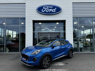 Voir le détail de l'offre de cette FORD Puma 1.0 Flexifuel 125ch S&S mHEV Titanium de 2023 en vente à partir de 215.54 €  / mois