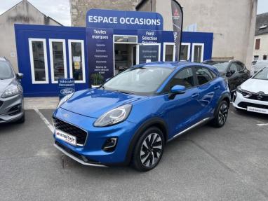 Voir le détail de l'offre de cette FORD Puma 1.0 Flexifuel 125ch S&S mHEV Titanium de 2024 en vente à partir de 222.04 €  / mois