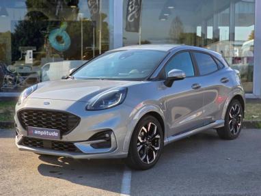 Voir le détail de l'offre de cette FORD Puma 1.0 Flexifuel 125ch S&S mHEV ST-Line X de 2023 en vente à partir de 222 €  / mois