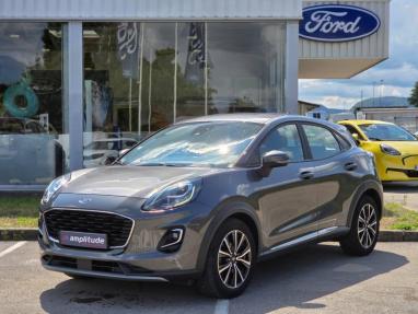 Voir le détail de l'offre de cette FORD Puma 1.0 EcoBoost 125ch mHEV Titanium Business 6cv de 2021 en vente à partir de 195.99 €  / mois