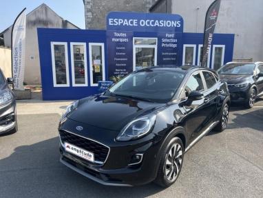 Voir le détail de l'offre de cette FORD Puma 1.0 Flexifuel 125ch S&S mHEV Titanium de 2024 en vente à partir de 226.79 €  / mois