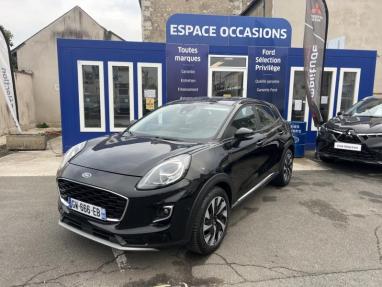 Voir le détail de l'offre de cette FORD Puma 1.0 Flexifuel 125ch S&S mHEV Titanium de 2024 en vente à partir de 227.55 €  / mois