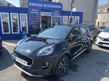 Voir le détail de l'offre de cette FORD Puma 1.0 Flexifuel 125ch S&S mHEV Titanium de 2024 en vente à partir de 229.45 € / mois