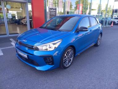 Voir le détail de l'offre de cette KIA Rio 1.0 T-GDI 120ch MHEV GT-Line Premium de 2022 en vente à partir de 207.53 €  / mois