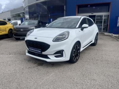 Voir le détail de l'offre de cette FORD Puma 1.0 EcoBoost 155ch S&S mHEV ST-Line X Powershift de 2022 en vente à partir de 244.5 €  / mois