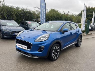 Voir le détail de l'offre de cette FORD Puma 1.0 Flexifuel 125ch S&S mHEV Titanium Business de 2024 en vente à partir de 229.07 €  / mois