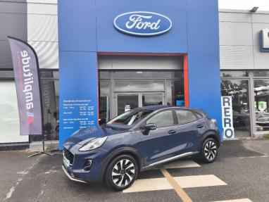 Voir le détail de l'offre de cette FORD Puma 1.0 EcoBoost 125ch mHEV Titanium DCT7 de 2022 en vente à partir de 212.76 € / mois