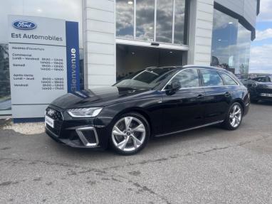 Voir le détail de l'offre de cette AUDI A4 Avant 35 TDI 163ch S line S tronic 7 9cv de 2022 en vente à partir de 359.55 €  / mois