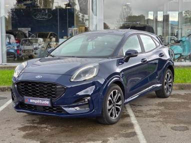 Voir le détail de l'offre de cette FORD Puma 1.0 Flexifuel 125ch S&S mHEV ST-Line de 2023 en vente à partir de 232.44 € / mois