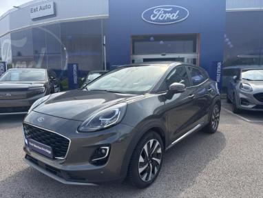 Voir le détail de l'offre de cette FORD Puma 1.0 Flexifuel 125ch S&S mHEV Titanium de 2024 en vente à partir de 219.08 €  / mois